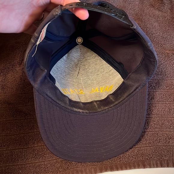 Naval Station Pearl Harbor Vintage Cap US Navy - Picture 4 of 5